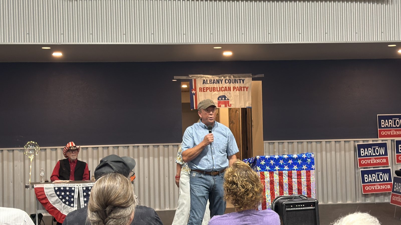 Grassroots momentum at a Brent Bien for Governor event