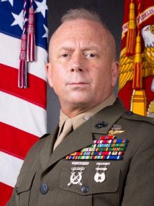 Brent Bien in U.S. Marine Corps Colonel uniform – Wyoming Republican governor candidate 2026